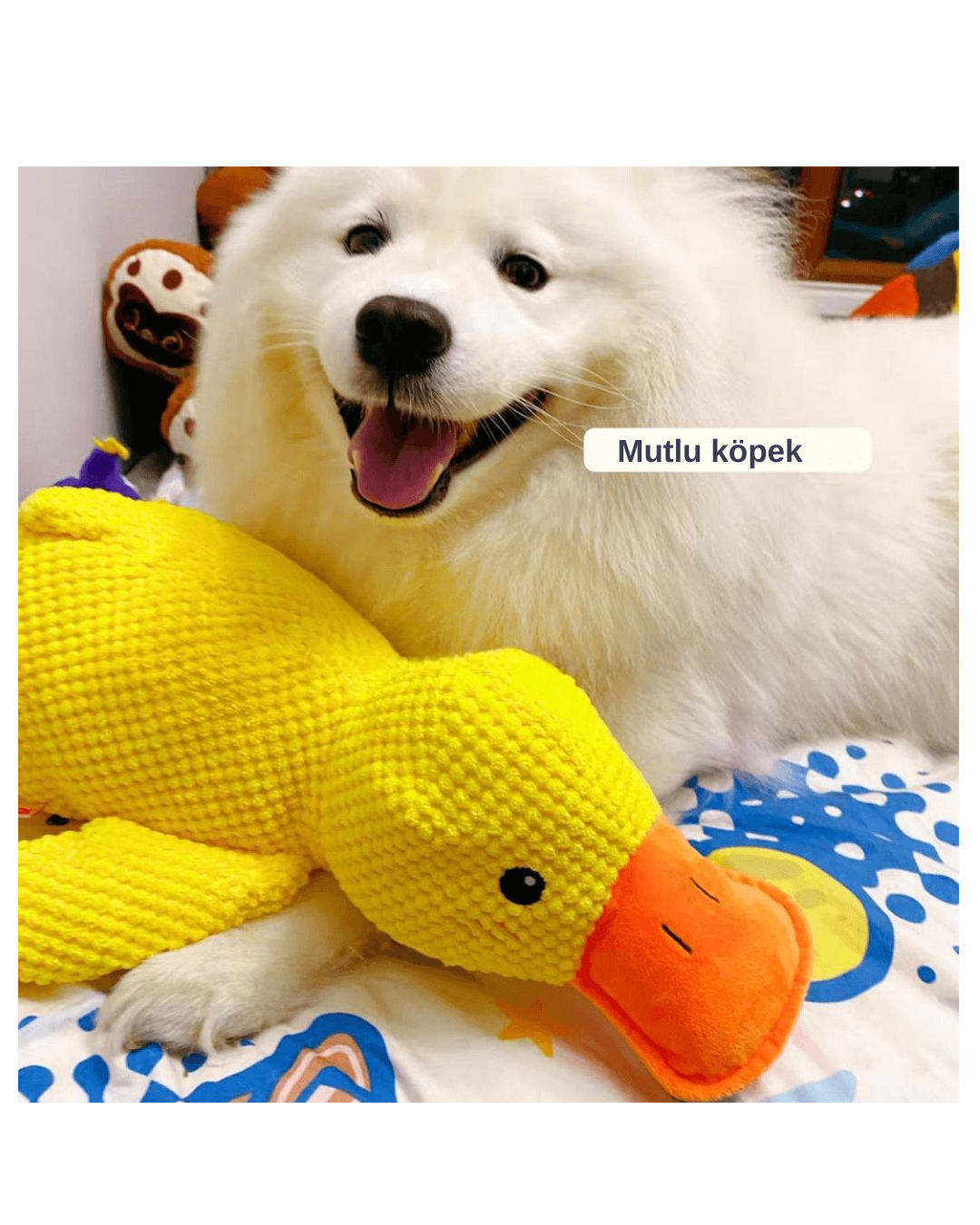 Sakinleştirici ördek oyuncak HuggyDuck